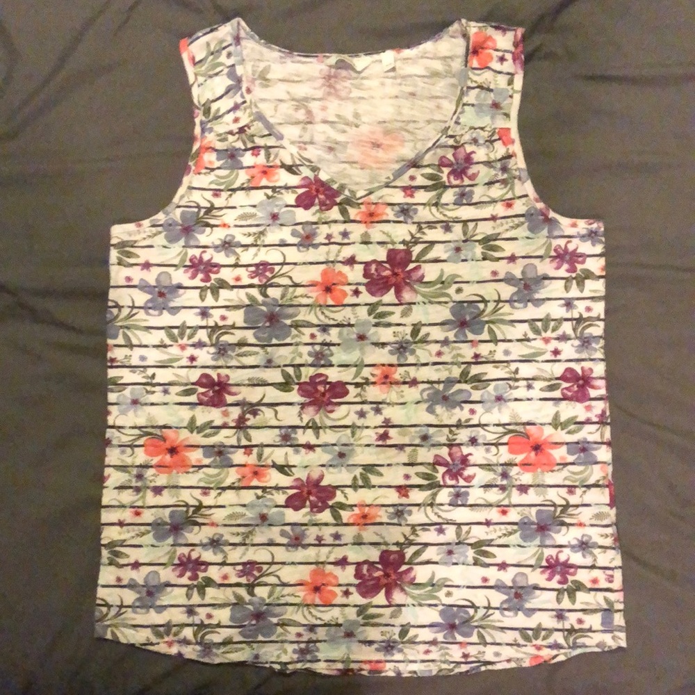 Floral tank